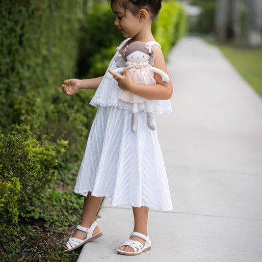 Organic Cotton Fairy Doll Tikiri Soft Toys at Little Earth Nest Eco Shop Geelong Online Store Australia