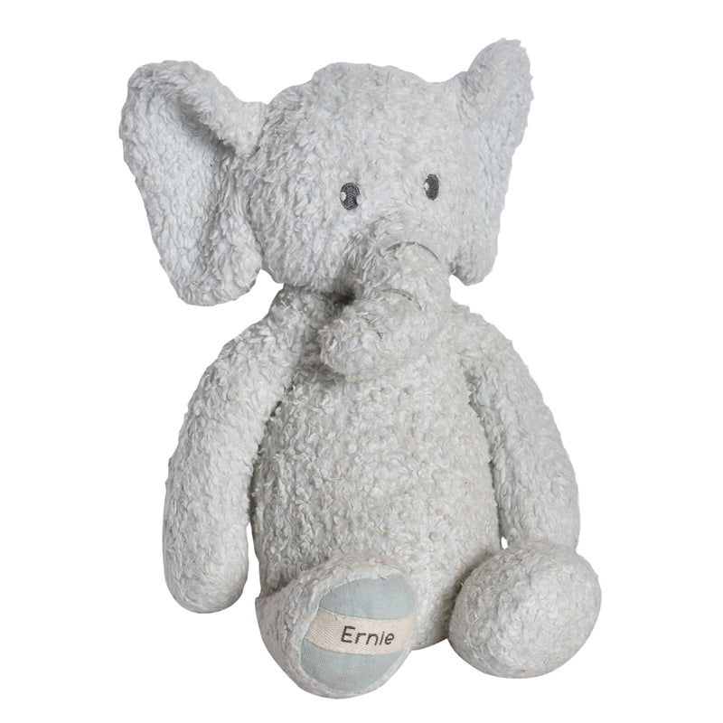 Tikiri Organics Soft Toy Tikiri Activity Toys Ernie Elephant at Little Earth Nest Eco Shop Geelong Online Store Australia
