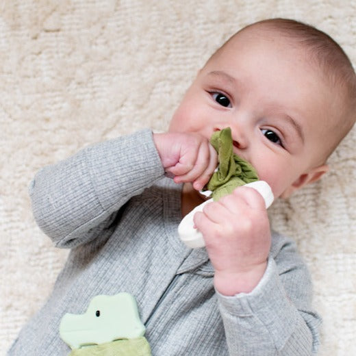 Tikiri Baby Teething Ring Tikiri Baby Activity Toys at Little Earth Nest Eco Shop
