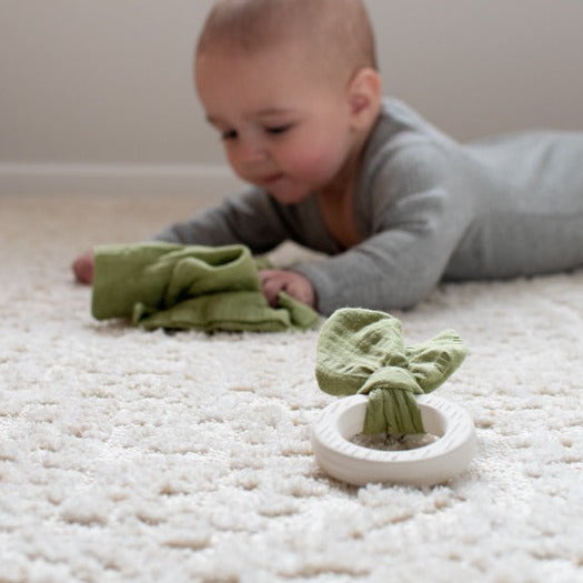 Tikiri Baby Teething Ring Tikiri Baby Activity Toys at Little Earth Nest Eco Shop Geelong Online Store Australia