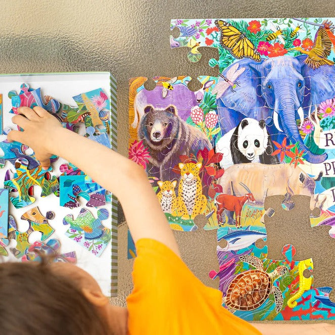 EverEarth Formen- & Farbenpuzzle – Aus FSC-Holz, Für Kinder Ab 18 Monaten (EE33301)