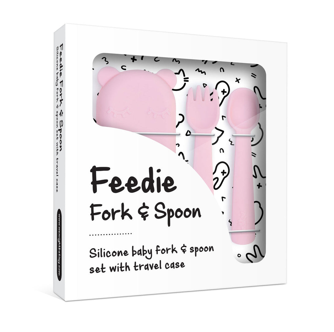 We Might Be Tiny Feedie Fork and Spoon Set We Might Be Tiny General at Little Earth Nest Eco Shop Geelong Online Store Australia