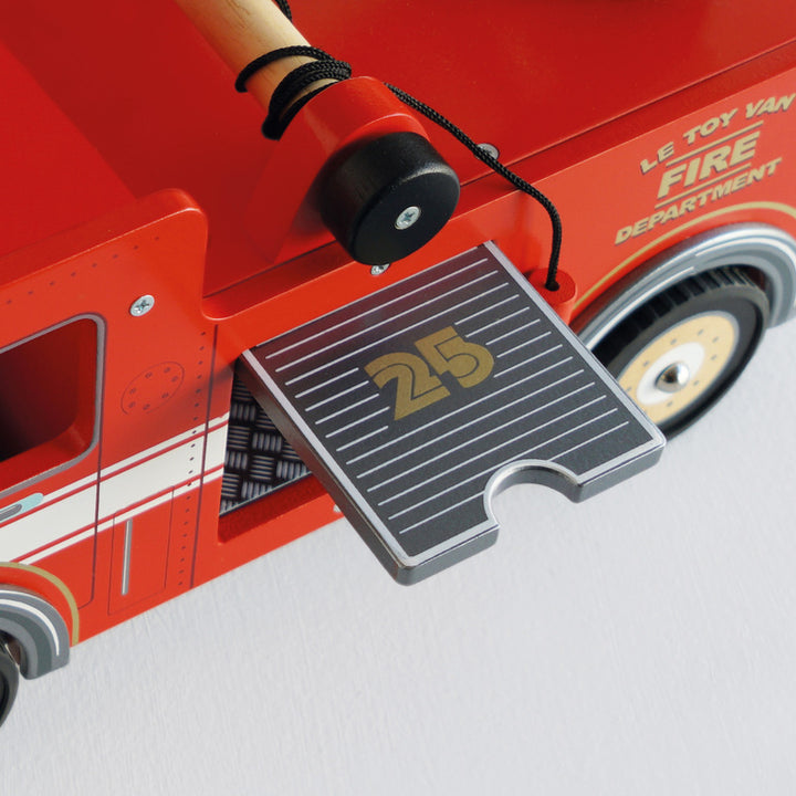 Le Toy Van Fire Engine Set Le Toy Van Play Vehicles at Little Earth Nest Eco Shop