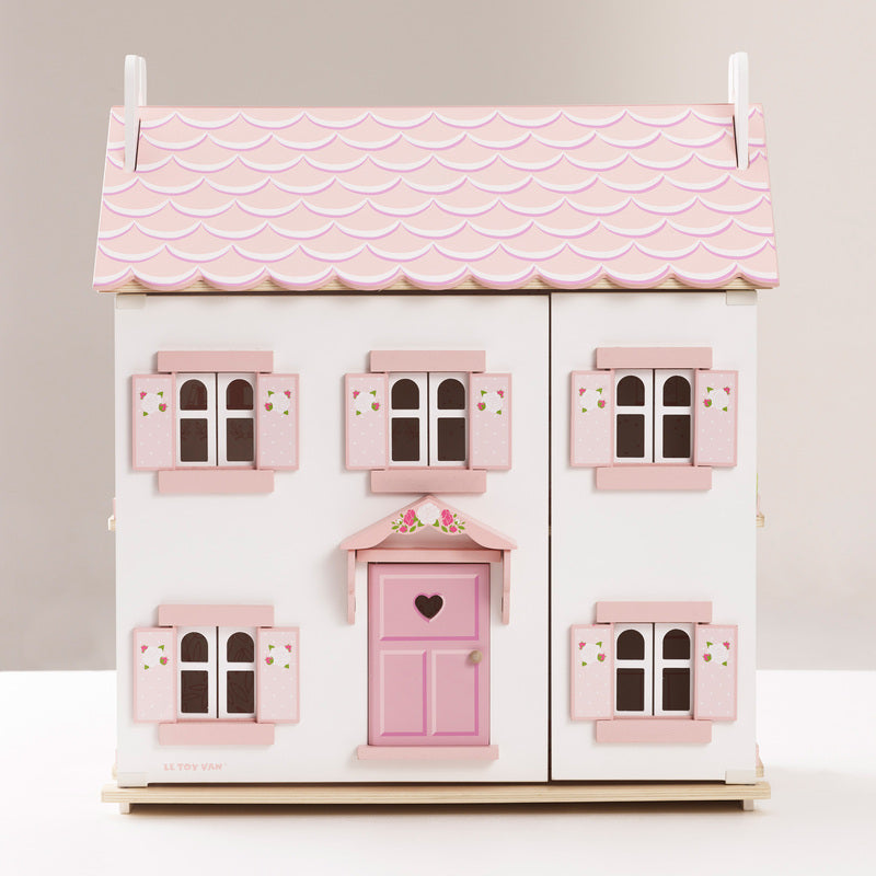 Le Toy Van Sophie's House Le Toy Van Dollshouses at Little Earth Nest Eco Shop Geelong Online Store Australia