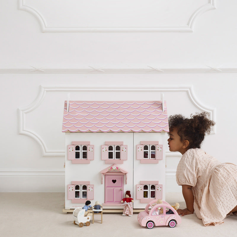 Le Toy Van Sophie's House Le Toy Van Dollshouses at Little Earth Nest Eco Shop Geelong Online Store Australia