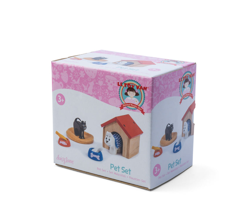 Le Toy Van Pet Set Le Toy Van Dollhouse Accessories at Little Earth Nest Eco Shop Geelong Online Store Australia