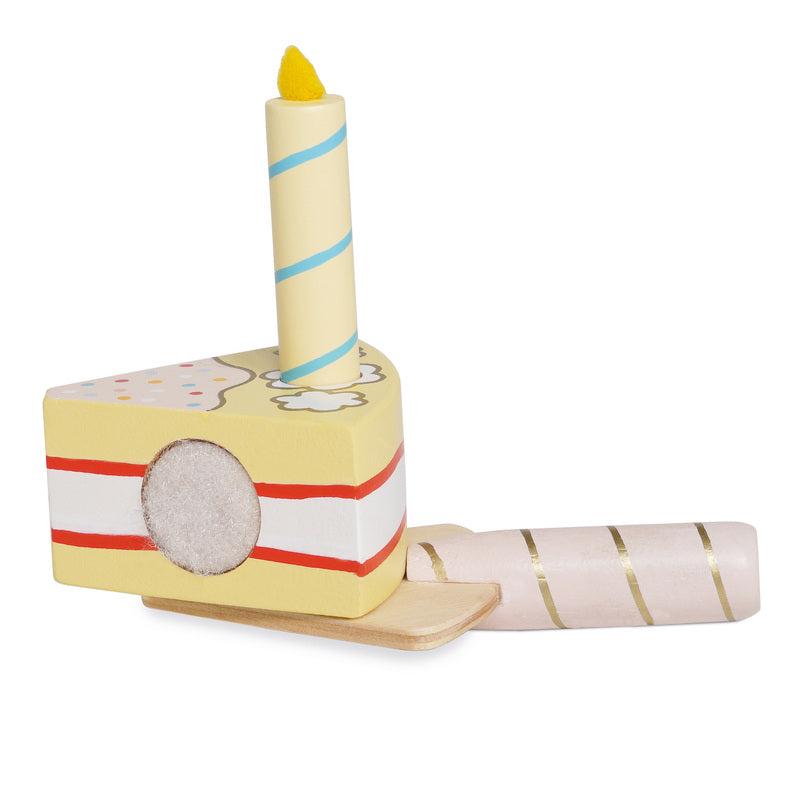 Le Toy Van Honeybake Vanilla Birthday Cake Le Toy Van Pretend Play at Little Earth Nest Eco Shop Geelong Online Store Australia