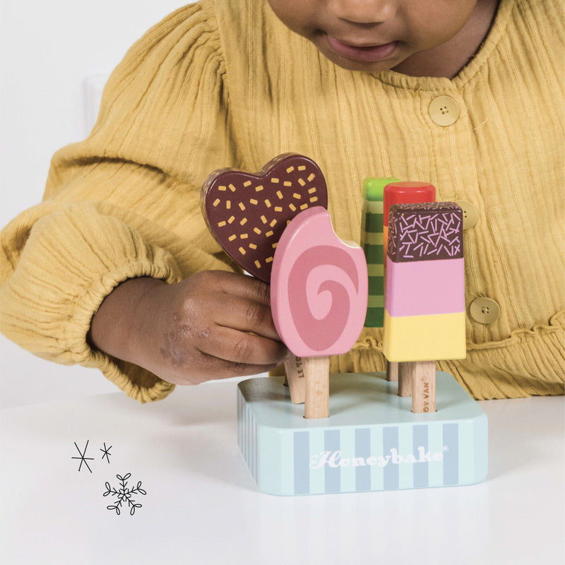 Le Toy Van Ice Lollies Icy Poles Le Toy Van Toy Kitchens & Play Food at Little Earth Nest Eco Shop Geelong Online Store Australia