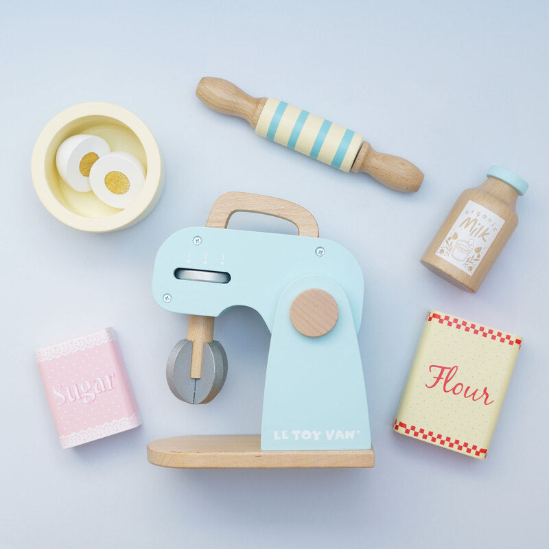 Le Toy Van Honeybake Mixer Le Toy Van Toy Kitchens & Play Food at Little Earth Nest Eco Shop Geelong Online Store Australia