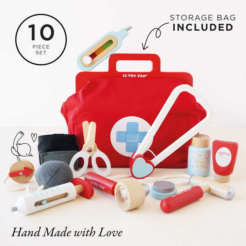 Le Toy Van Doctors Set Le Toy Van Pretend Play at Little Earth Nest Eco Shop Geelong Online Store Australia