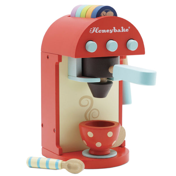 Le Toy Van Cafe Espresso Machine Le Toy Van Toy Kitchens & Play Food at Little Earth Nest Eco Shop