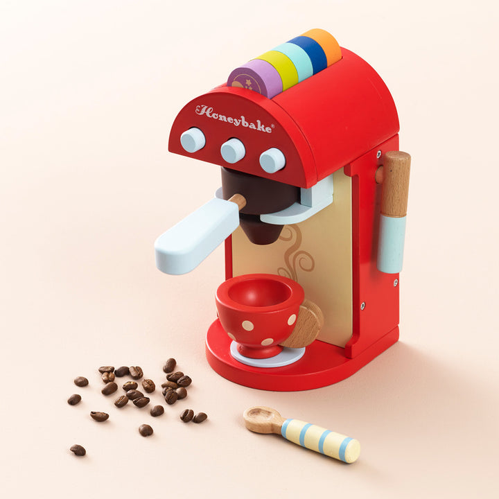 Le Toy Van Cafe Espresso Machine Le Toy Van Toy Kitchens & Play Food at Little Earth Nest Eco Shop