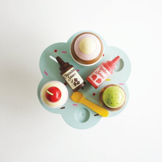 Le Toy Van Carlos Gelato Le Toy Van Toy Kitchens & Play Food at Little Earth Nest Eco Shop Geelong Online Store Australia