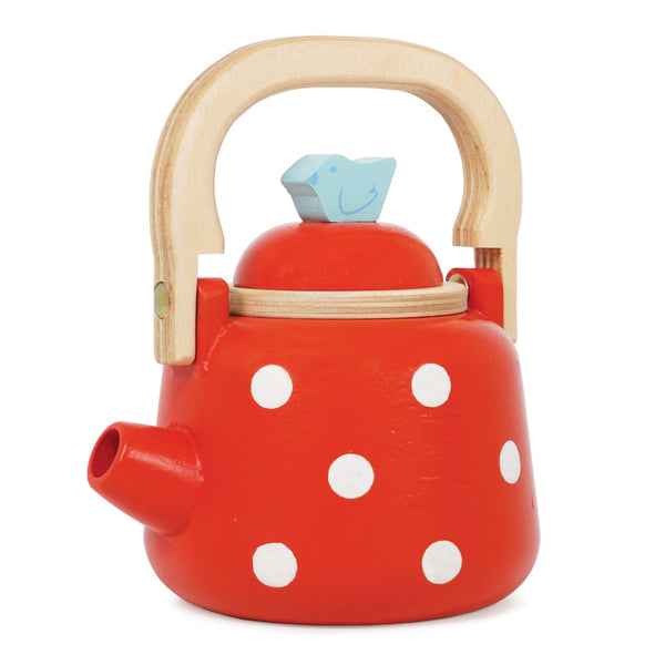 Le Toy Van Dotty Kettle Le Toy Van Pretend Play at Little Earth Nest Eco Shop