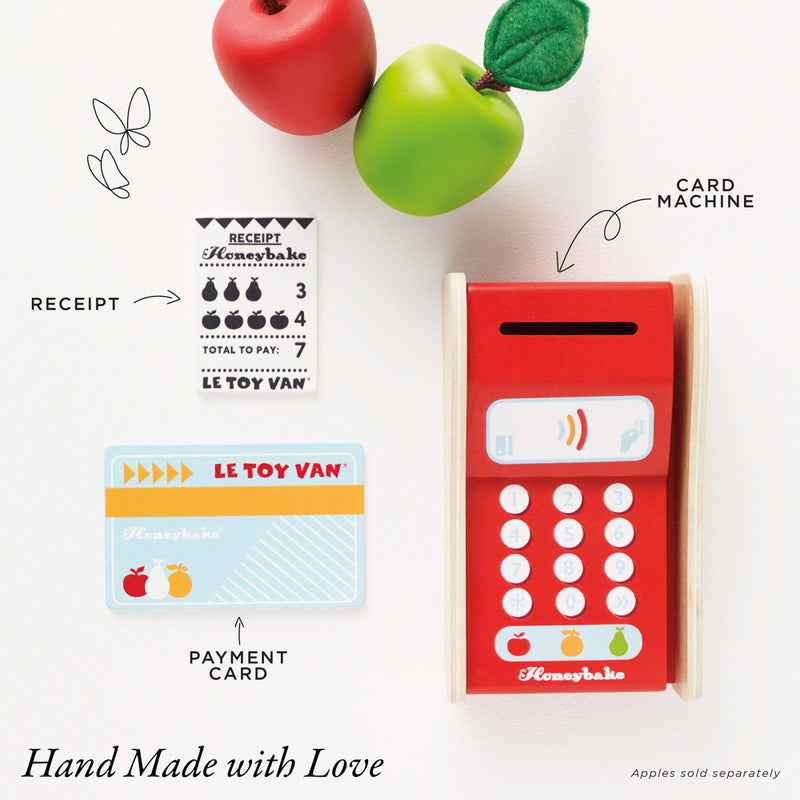 Le Toy Van Card Machine Le Toy Van Toys at Little Earth Nest Eco Shop Geelong Online Store Australia