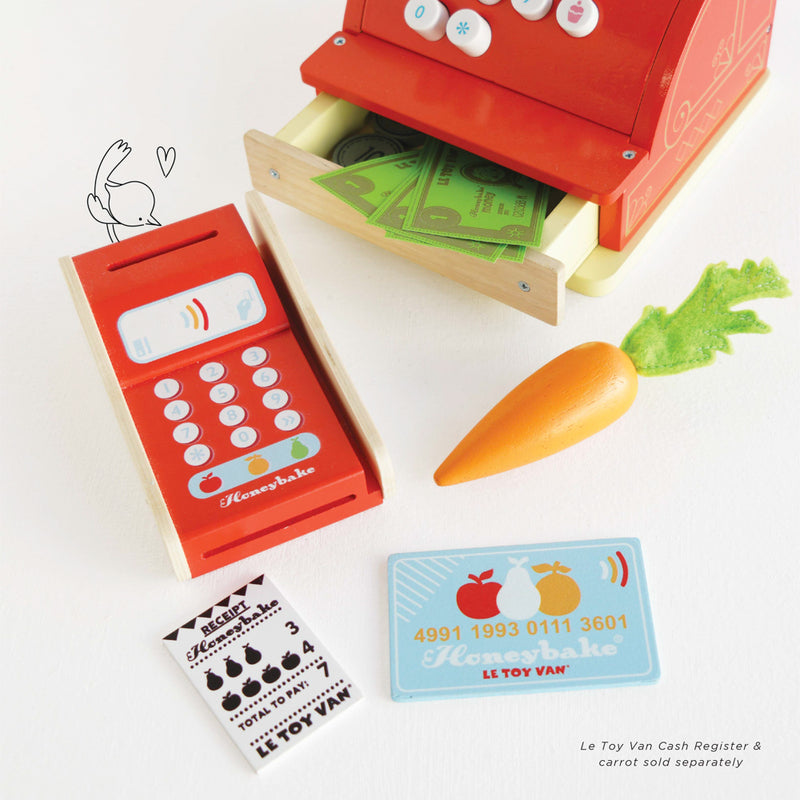 Le Toy Van Card Machine Le Toy Van Toys at Little Earth Nest Eco Shop Geelong Online Store Australia