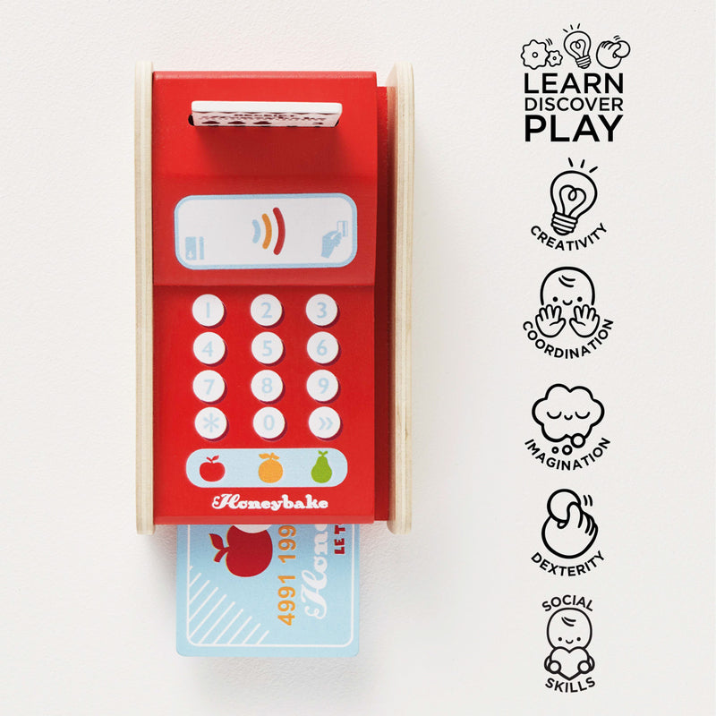 Le Toy Van Card Machine Le Toy Van Toys at Little Earth Nest Eco Shop Geelong Online Store Australia