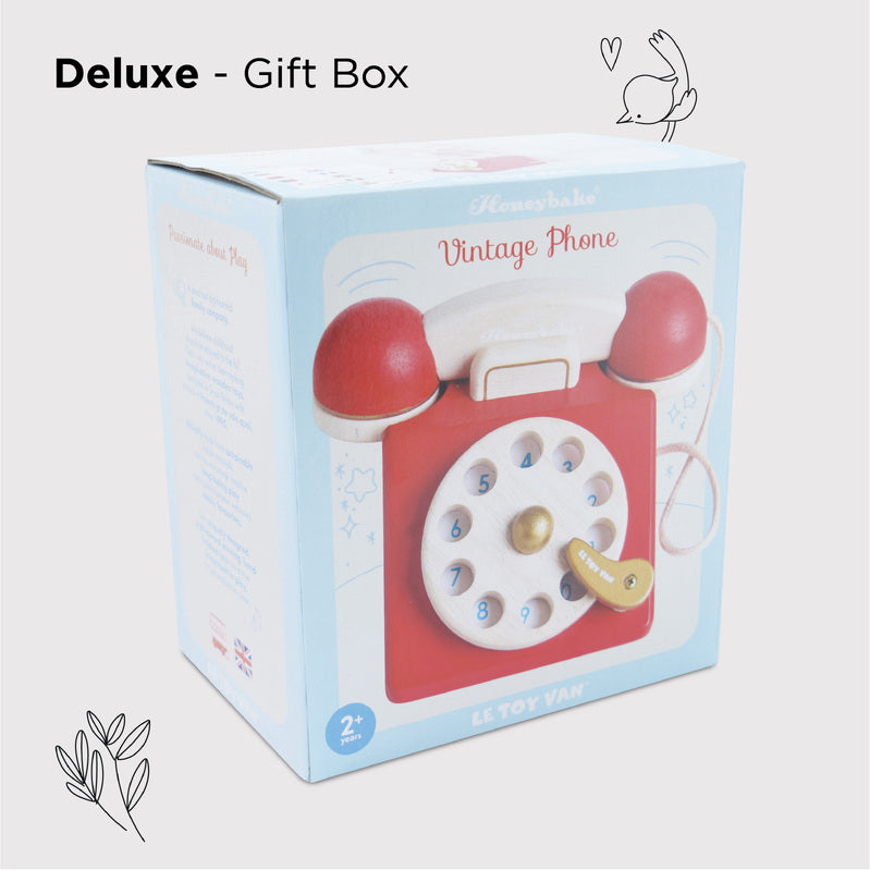 Le Toy Van Vintage Phone Le Toy Van Pretend Play at Little Earth Nest Eco Shop Geelong Online Store Australia