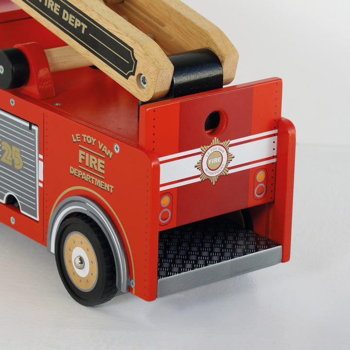 Le Toy Van Fire Engine Set Le Toy Van Play Vehicles at Little Earth Nest Eco Shop