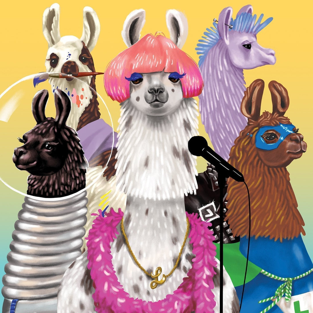 Mudpuppy 500 Piece Puzzle Mudpuppy Puzzles Llama at Little Earth Nest Eco Shop Geelong Online Store Australia