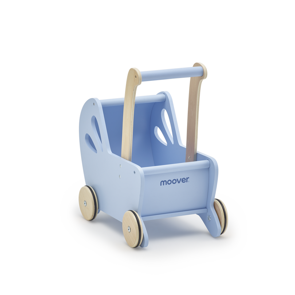 Wooden pram baby walker sales