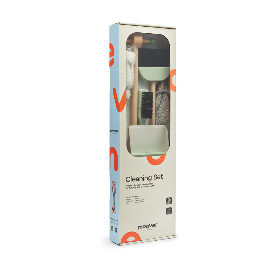 Wooden Toy Cleaning Set Little Earth Nest