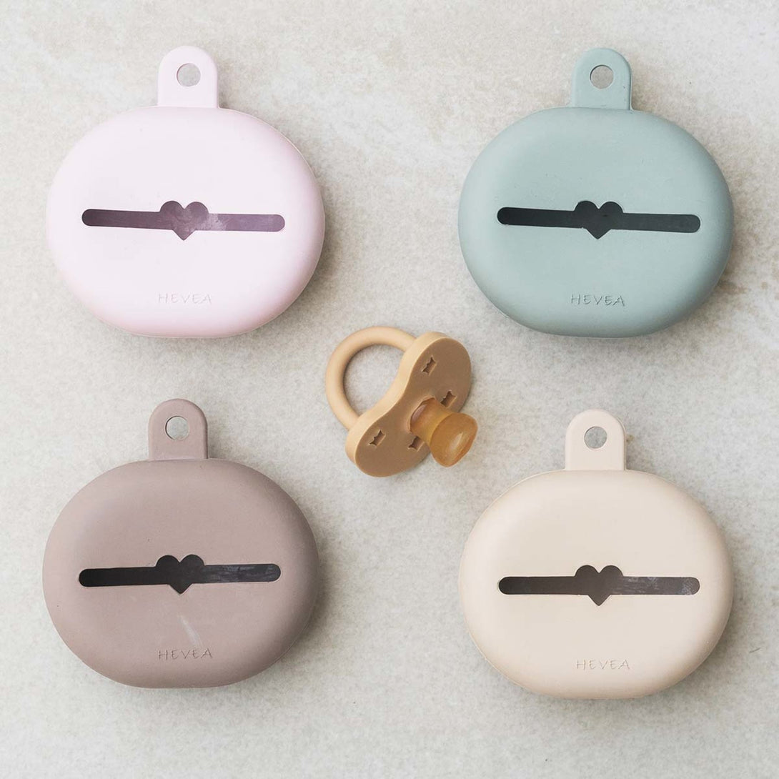 Hevea Pacifier Dummy Keeper Case Hevea Baby Baby Care at Little Earth Nest Eco Shop Geelong Online Store Australia