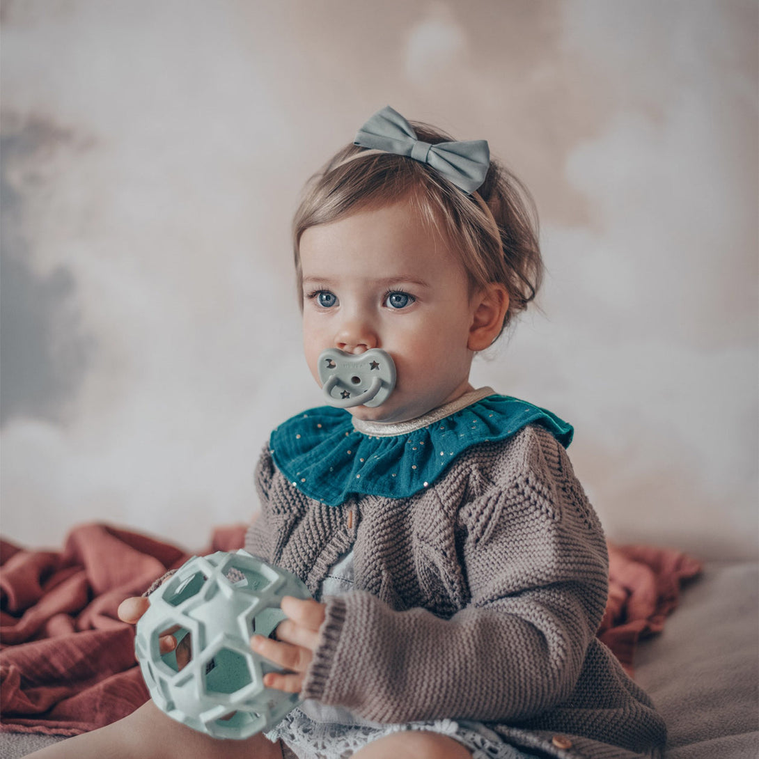 Hevea Upcycled Natural Rubber Star Ball Hevea Baby Bath and Body at Little Earth Nest Eco Shop Hevea Upcycled Star Ball Geelong Online Store Australia