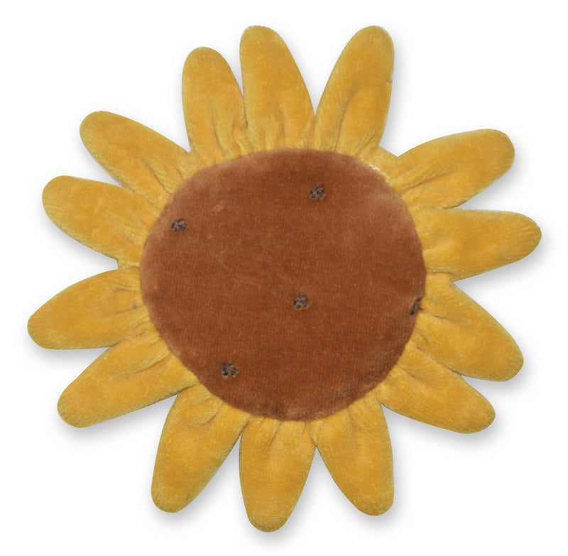 Sunflower Sensory Crinkle Toy for Babies by Tikiri Tikiri Baby Activity Toys at Little Earth Nest Eco Shop Sunflower Sensory Crinkle Toy for Babies by Tikiri Geelong Online Store Australia