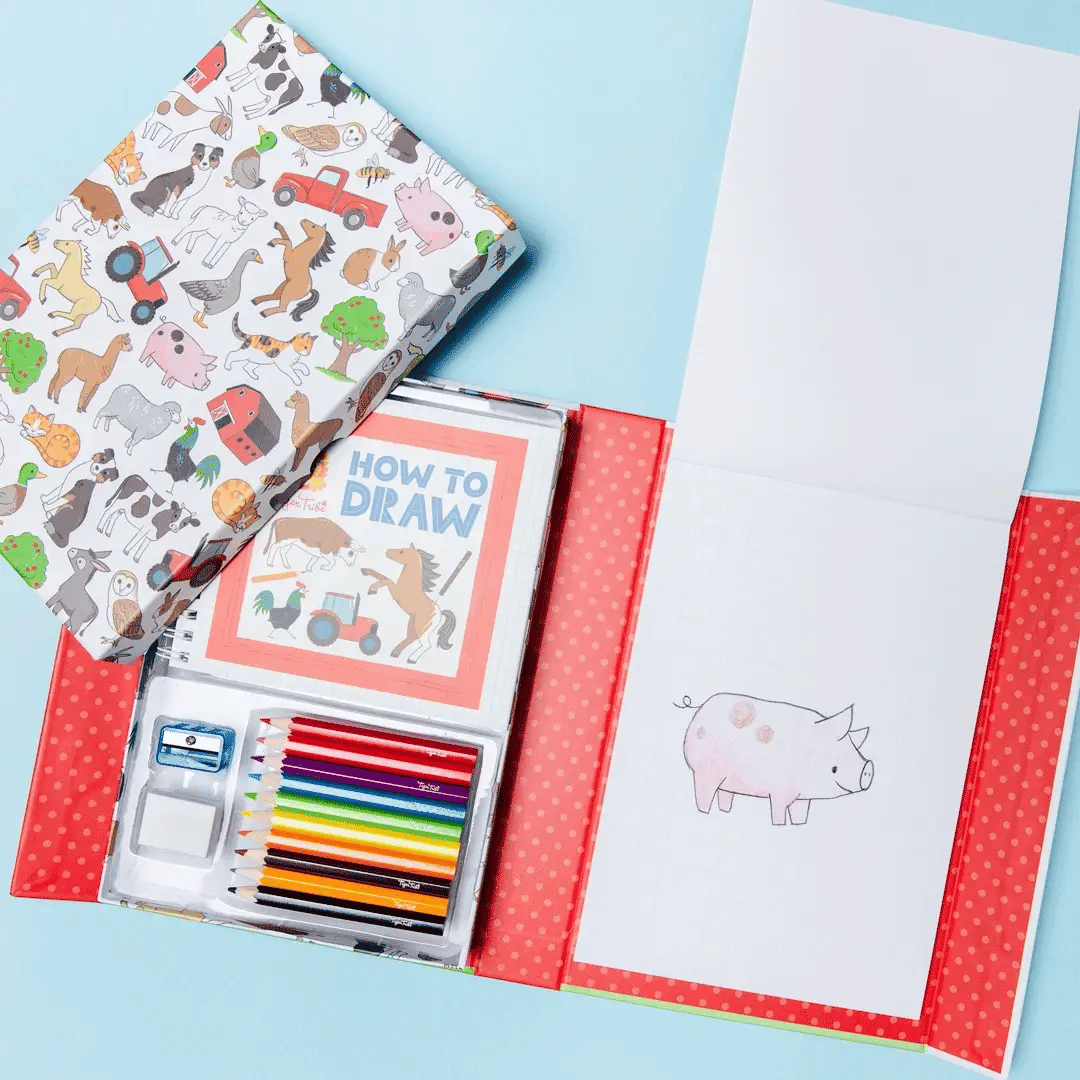 Tiger Tribe How to Draw Set Tiger Tribe Art and Craft Kits at Little Earth Nest Eco Shop Geelong Online Store Australia