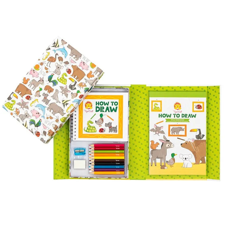 Tiger Tribe How to Draw Set Tiger Tribe Art and Craft Kits at Little Earth Nest Eco Shop Geelong Online Store Australia