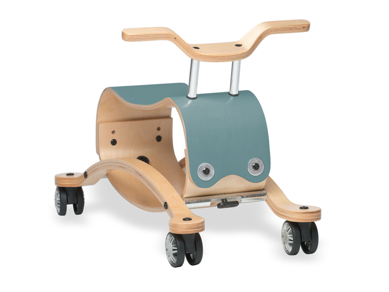Wishbone Flip Ride-on Rocker Wishbone Australia Kids Riding Vehicles Slate Blue at Little Earth Nest Eco Shop Geelong Online Store Australia