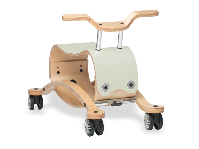 Wishbone Flip Ride-on Rocker Wishbone Australia Kids Riding Vehicles Vintage White at Little Earth Nest Eco Shop Geelong Online Store Australia
