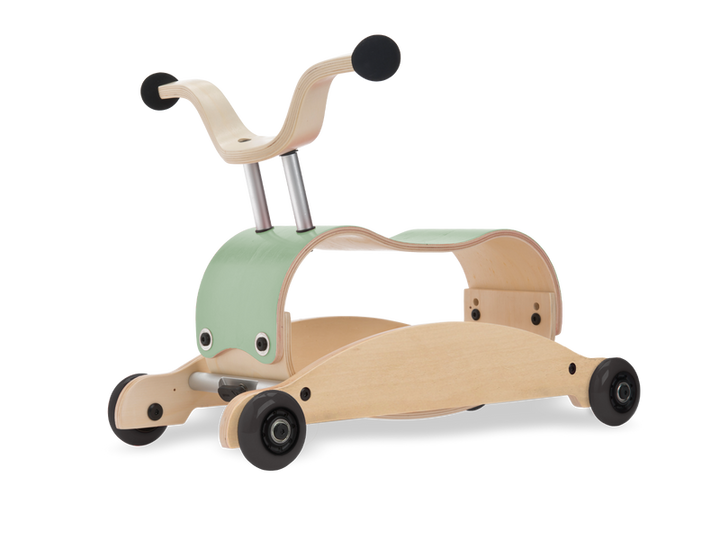Wishbone Mini Flip Ride On Toy Rocker Wishbone Australia Kids Riding Vehicles Mint at Little Earth Nest Eco Shop