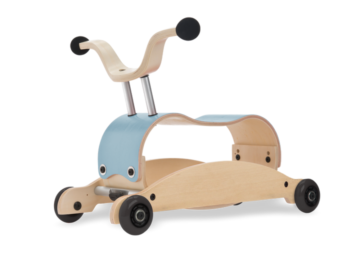 Wishbone Mini Flip Ride On Toy Rocker Wishbone Australia Kids Riding Vehicles Sky Blue at Little Earth Nest Eco Shop