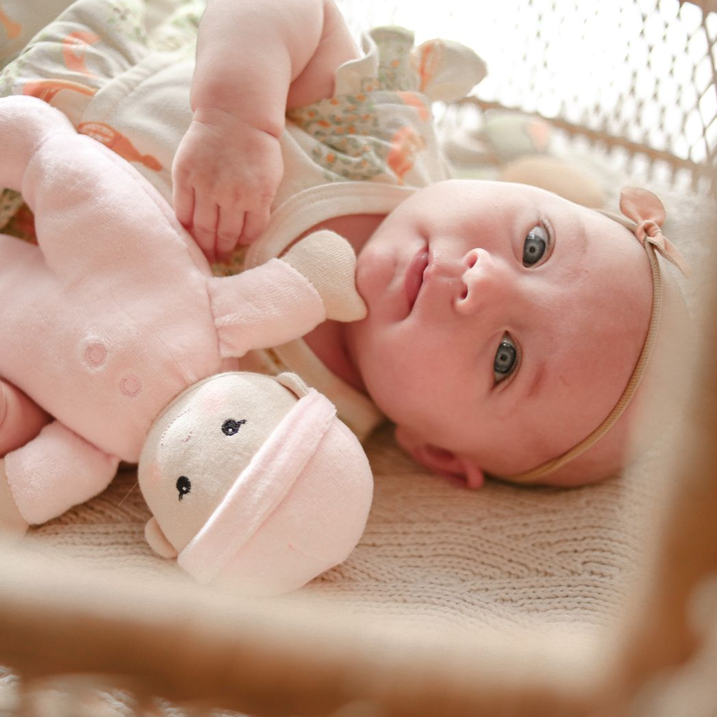 Apple Park Organic First Baby Doll Little Earth Nest