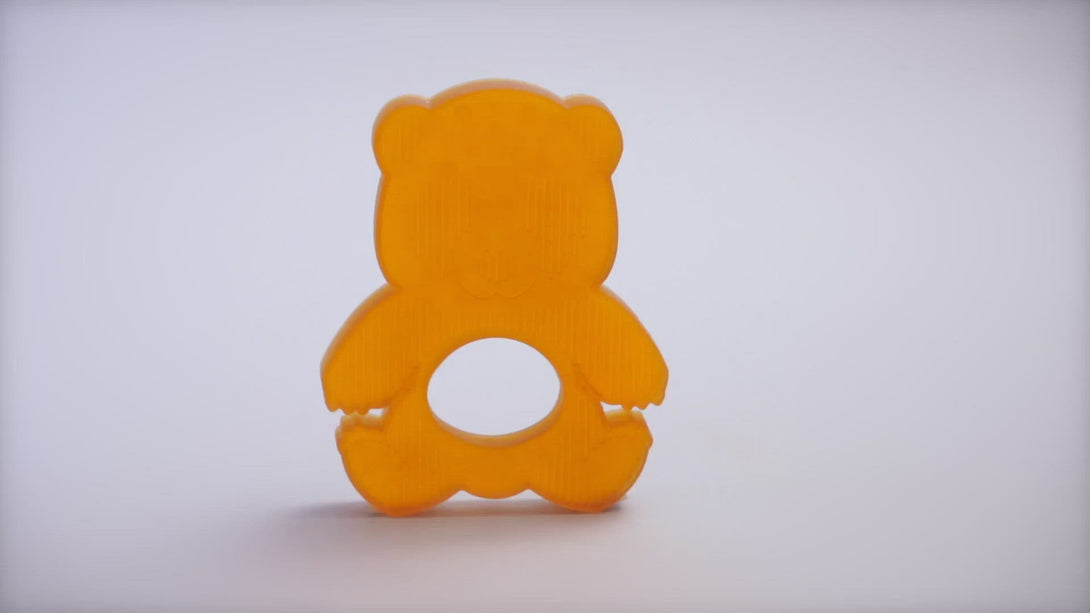 Hevea Natural Rubber Panda Teether Hevea Baby Bath Toys at Little Earth Nest Eco Shop Geelong Online Store Australia