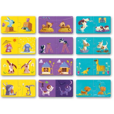 Djeco Duo Puzzle Djeco Puzzles at Little Earth Nest Eco Shop Geelong Online Store Australia