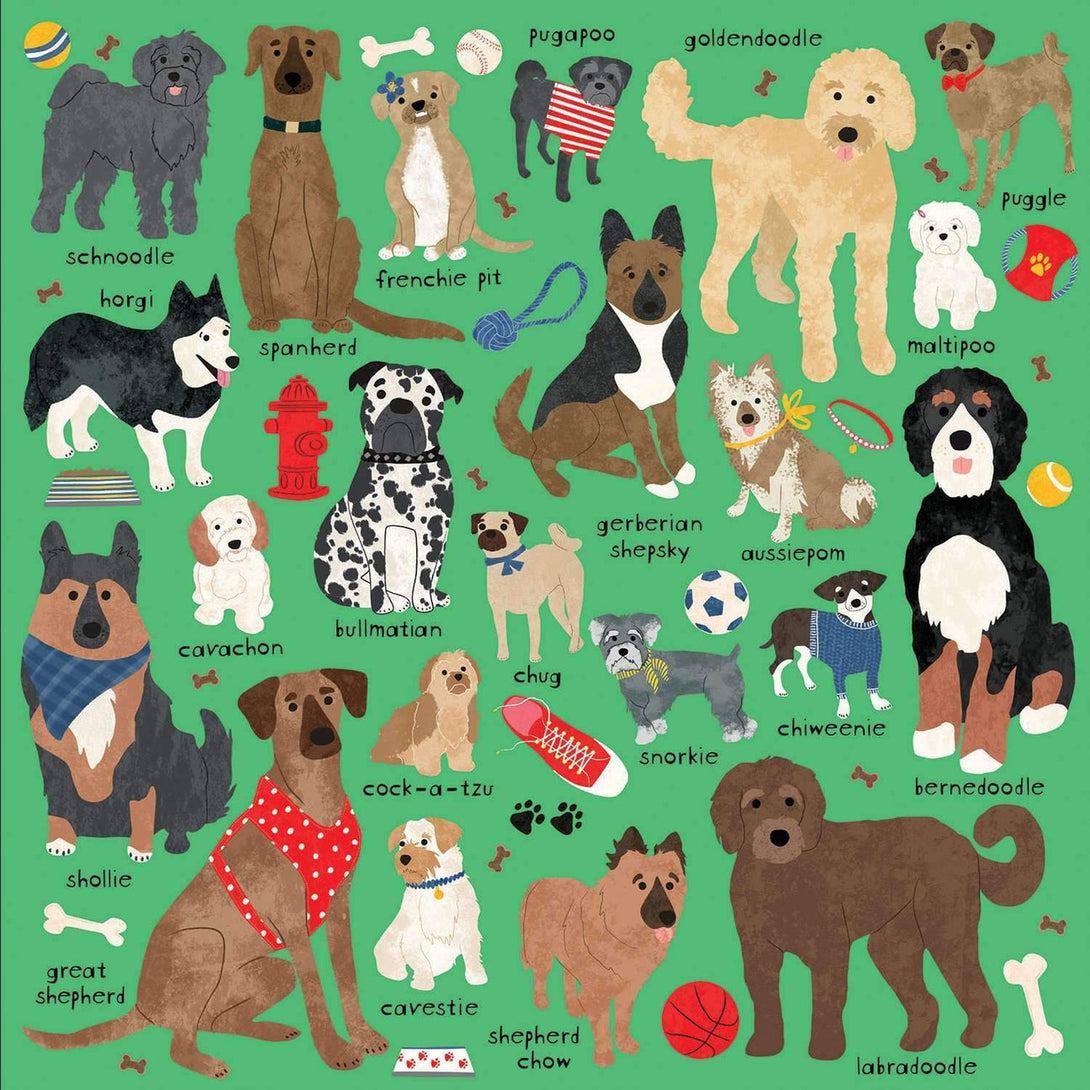 Mudpuppy 500 Piece Puzzle Mudpuppy Puzzles Dogs at Little Earth Nest Eco Shop Geelong Online Store Australia