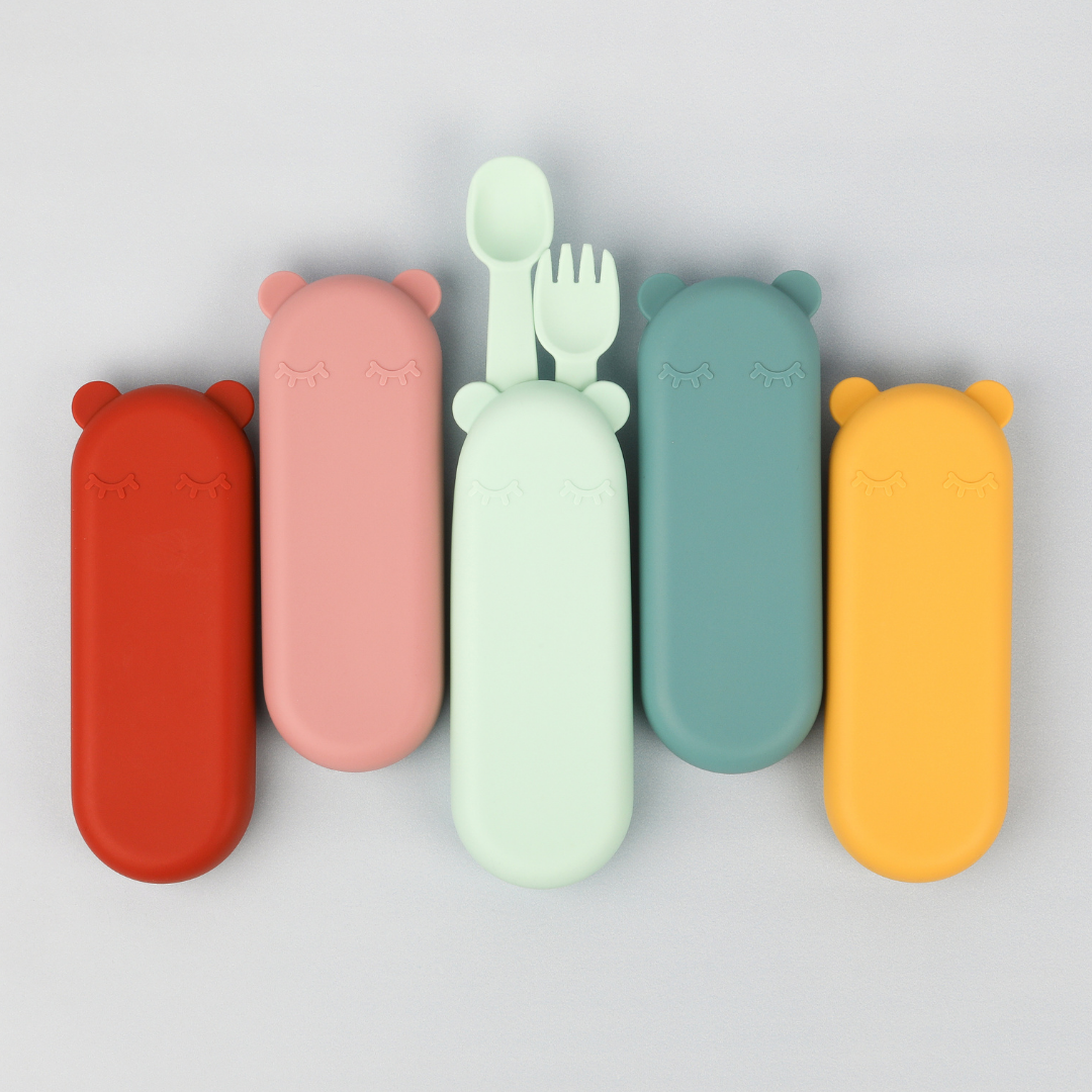 We Might Be Tiny Feedie Fork and Spoon Set We Might Be Tiny General at Little Earth Nest Eco Shop Geelong Online Store Australia