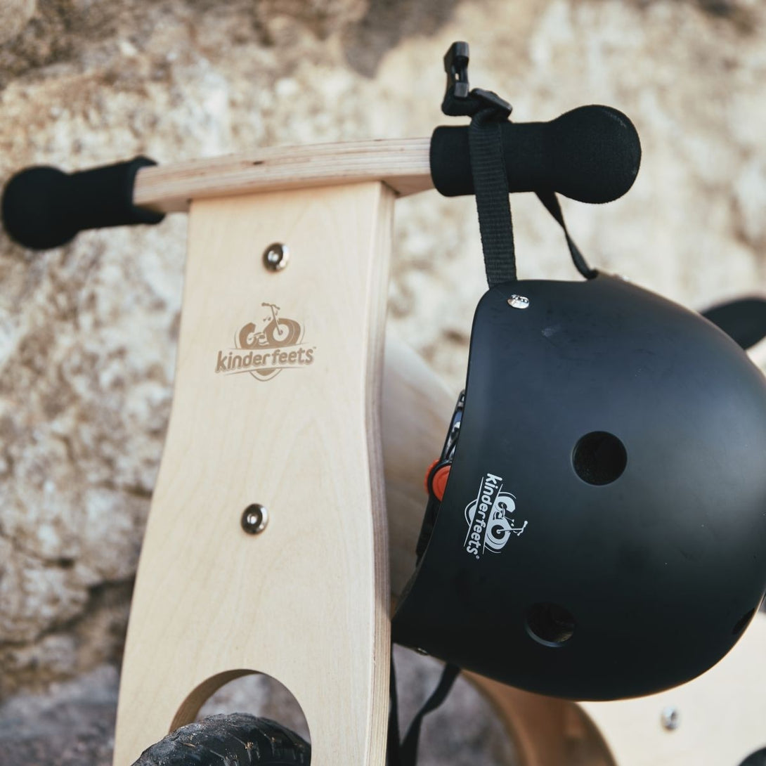 Kinderfeets Toddler Bike Helmet Matte Kinderfeets Helmets at Little Earth Nest Eco Shop Geelong Online Store Australia