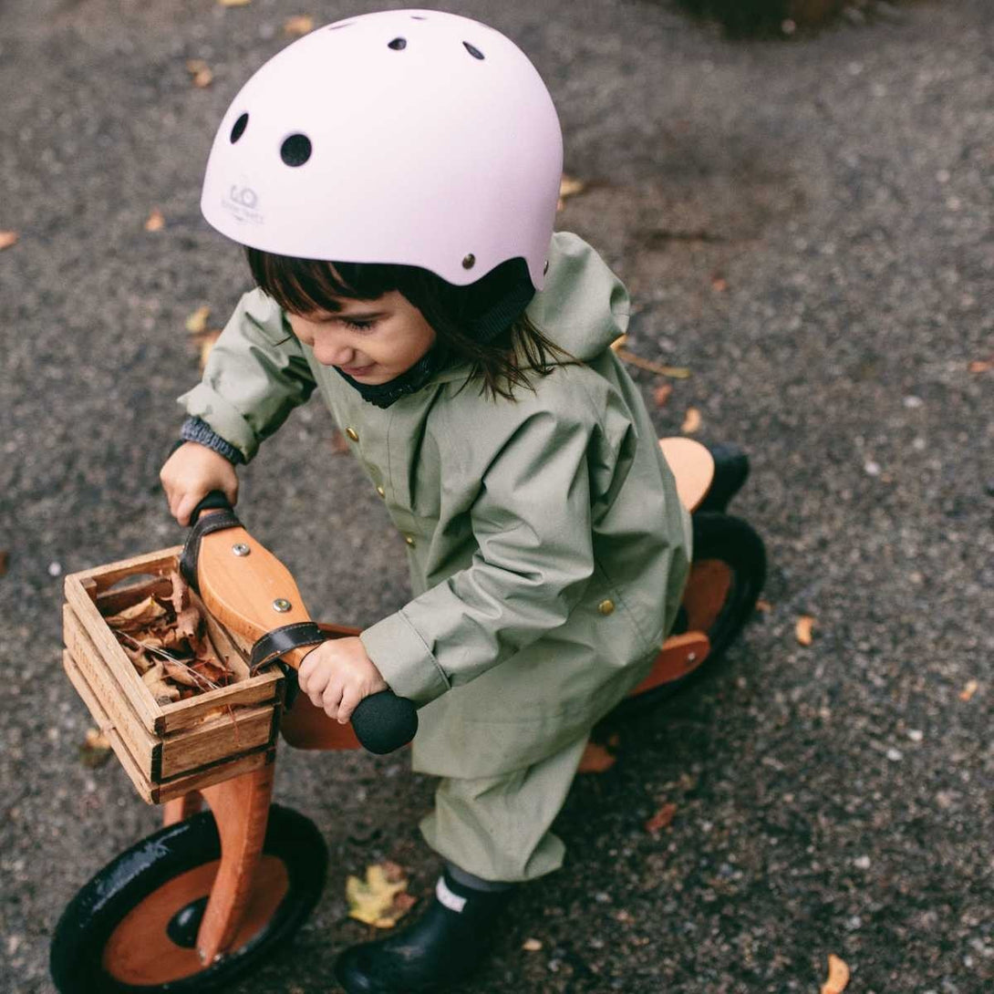 Kinderfeets Toddler Bike Helmet Matte Kinderfeets Helmets at Little Earth Nest Eco Shop Geelong Online Store Australia