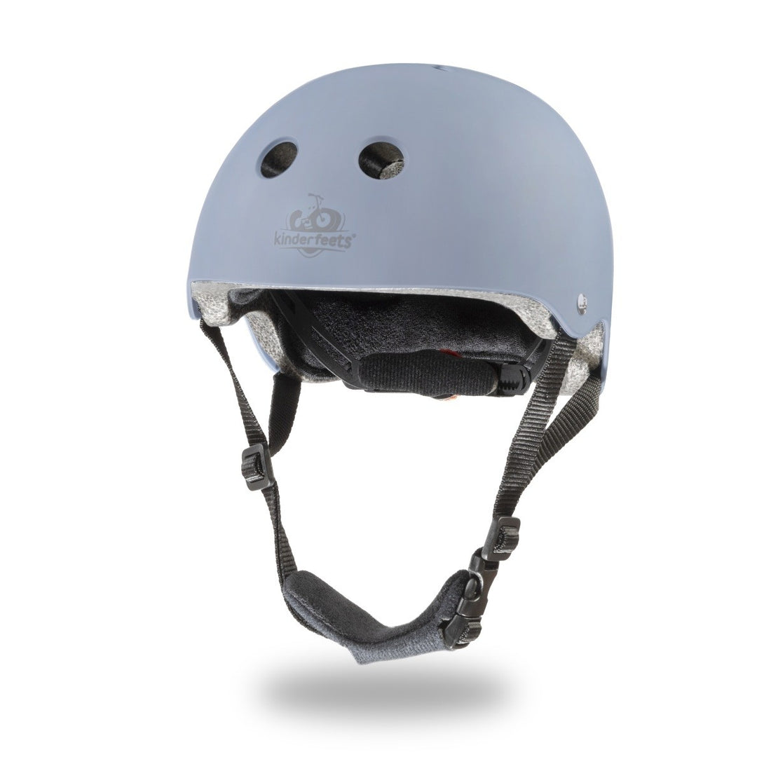 Kinderfeets Toddler Bike Helmet Matte Kinderfeets Helmets Slate Blue at Little Earth Nest Eco Shop Geelong Online Store Australia