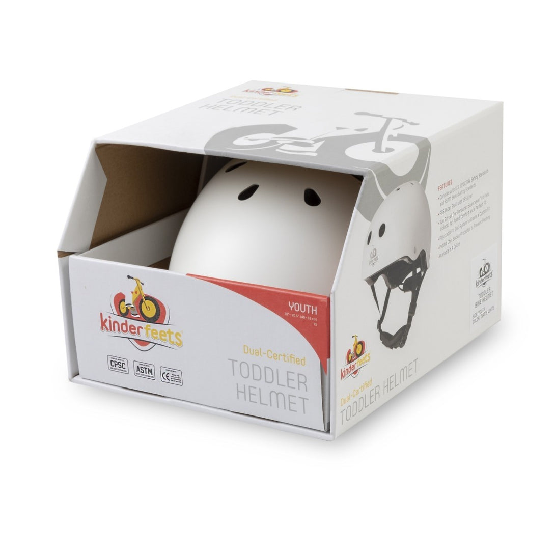 Kinderfeets Toddler Bike Helmet Matte Kinderfeets Helmets at Little Earth Nest Eco Shop Geelong Online Store Australia