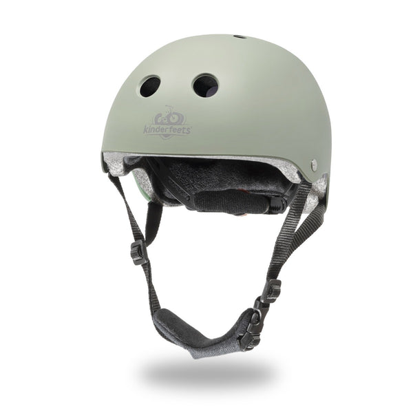 Kinderfeets Toddler Bike Helmet Matte Kinderfeets Helmets Sage at Little Earth Nest Eco Shop Geelong Online Store Australia
