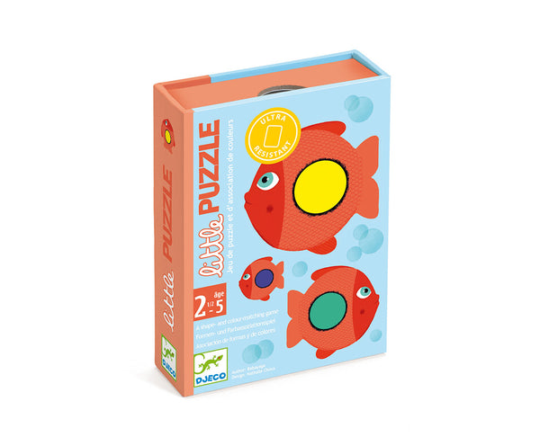Djeco Little Fish Card Game Djeco Puzzles at Little Earth Nest Eco Shop Geelong Online Store Australia