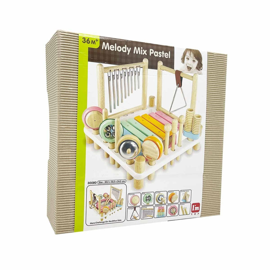 I'm Toy Melody Mix Pastel Music Station Im Toy Musical Toys at Little Earth Nest Eco Shop Geelong Online Store Australia