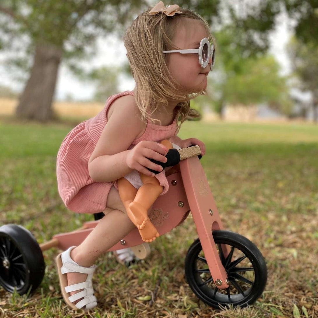 Kinderfeets Tiny Tot 2 in 1 Trike and Bike Kinderfeets Kids Riding Vehicles at Little Earth Nest Eco Shop Geelong Online Store Australia