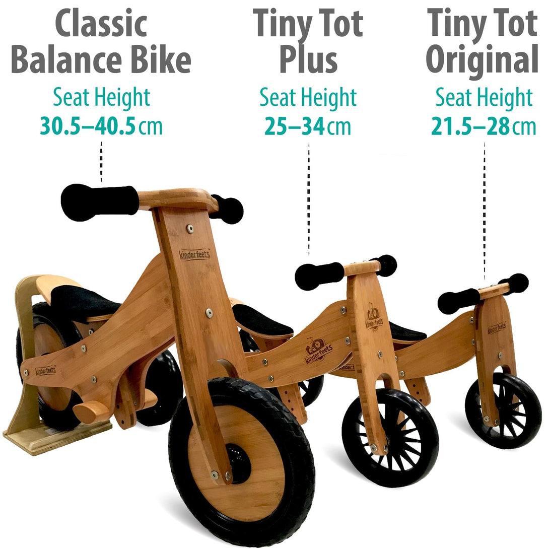 Kinderfeets Tiny Tot 2 in 1 Trike and Bike Kinderfeets Kids Riding Vehicles at Little Earth Nest Eco Shop Geelong Online Store Australia