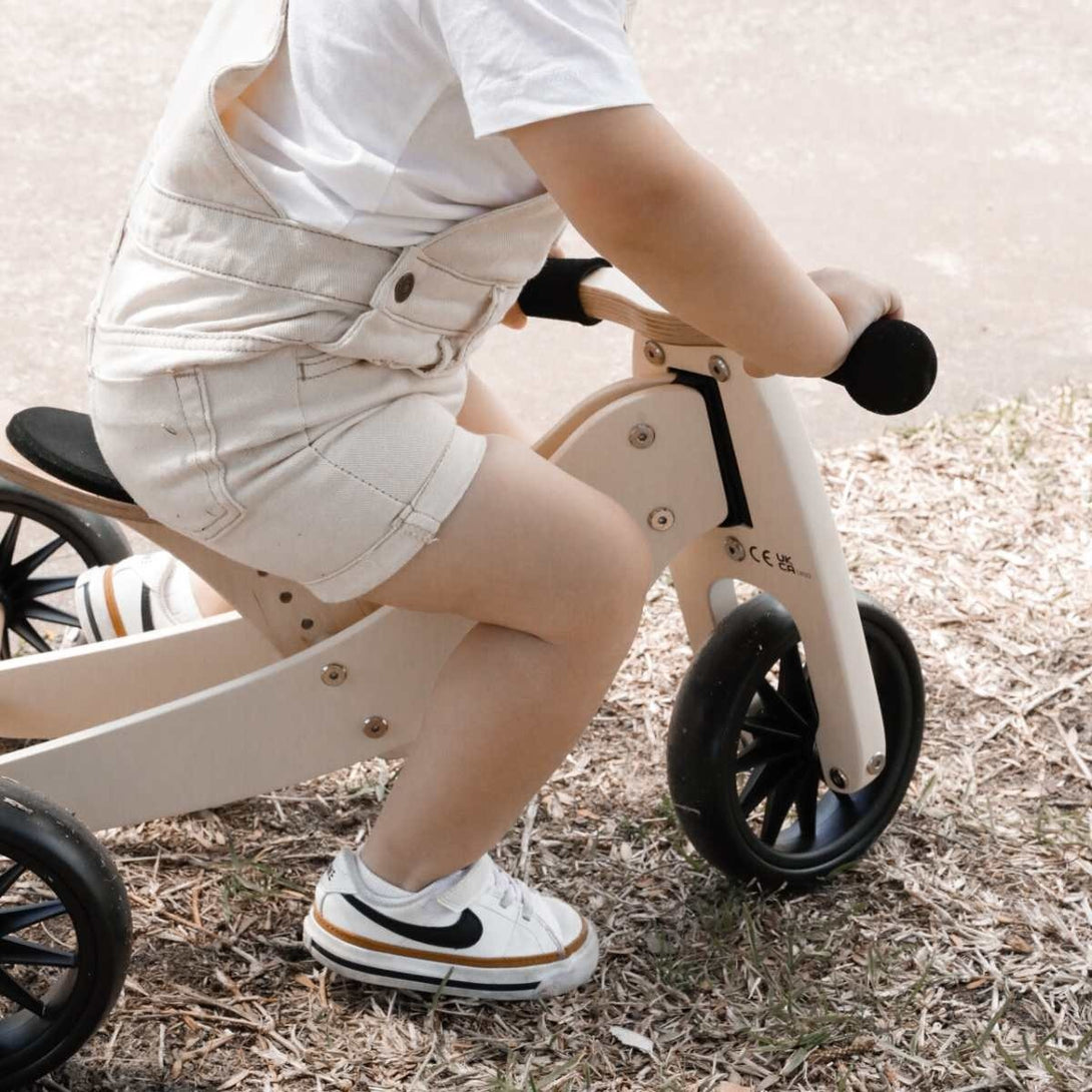 Kinderfeets Tiny Tot 2 in 1 Trike and Bike Kinderfeets Kids Riding Vehicles at Little Earth Nest Eco Shop Geelong Online Store Australia